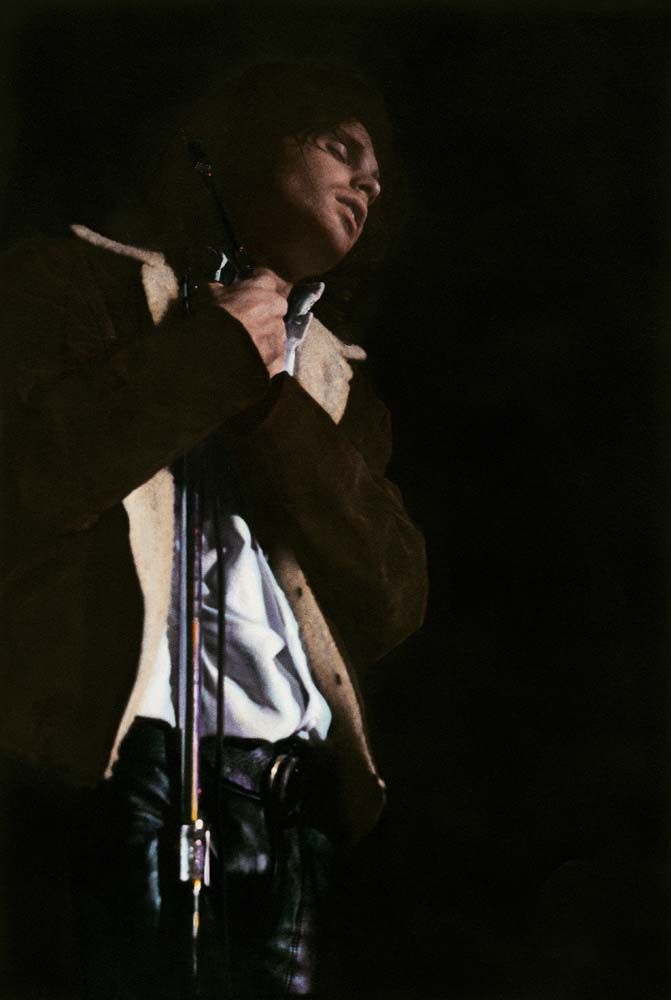 Jim Morrison at Winterland Auditorium, San Francisco, 1967